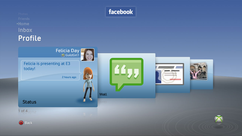 Illustration for article titled Facebook, Twitter Coming To Xbox 360